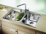 Мойка Blanco Median 9 нержавеющая сталь полированная фото 4