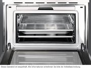Компактный духовой шкаф с пароваркой Smeg SF4920VCX фото 2