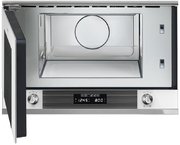 Встраиваемая микроволновая печь Smeg MP122B1 фото 2