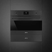 Встраиваемая микроволновая печь Smeg SO4301M0N фото 2