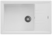Мойка Тека Stone 60 S-TG 1B 1D white фото Мойка Teka Stone 60 S-TG 1B 1D white фото