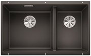 Мойка Бланко SUBLINE 430/270-U с отводной арматурой InFino® антрацит фото Мойка Blanco SUBLINE 430/270-U с отводной арматурой InFino® антрацит фото