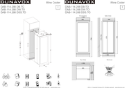 Винный шкаф Dunavox DAB-114.288DW.TO фото 4