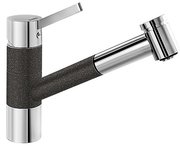 Смеситель Blanco Tivo-S chrome/Silgranit антрацит Смеситель Blanco Tivo-S chrome/Silgranit антрацит