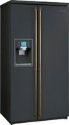 Холодильник Смег SBS8003AO фото Холодильник Smeg SBS8003AO фото