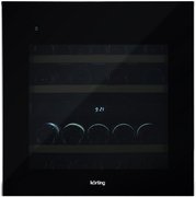 Встраиваемый винный шкаф Korting KFW 604 DB GN Встраиваемый винный шкаф Korting KFW 604 DB GN