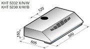 Вытяжка Korting KHT 5230 W фото 2
