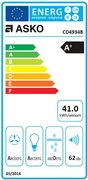 Вытяжка Asko CD4934B фото 3