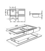 Мойка Smeg LE102S фото 2