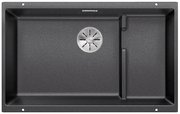 Мойка Бланко SUBLINE 700-U Level SILGRANIT отводная арматура InFino® антрацит фото Мойка Blanco SUBLINE 700-U Level SILGRANIT отводная арматура InFino® антрацит фото