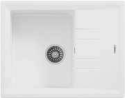 Мойка Тека Stone 45 S-TG 1B 1D white фото Мойка Teka Stone 45 S-TG 1B 1D white фото