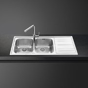 Мойка Смег LEH116D фото 2 Мойка Smeg LEH116D фото 2