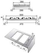 Варио-прибор (ДОМИНО) Ilve H30V/ IX фото 2