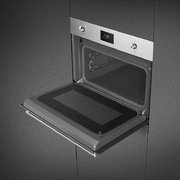 Встраиваемая микроволновая печь Smeg SO4301M0X фото 2