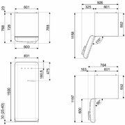 Холодильник Смег FAB28LPB5 фото 3 Холодильник Smeg FAB28LPB5 фото 3