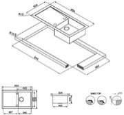 Мойка Смег LR861 фото 3 Мойка Smeg LR861 фото 3