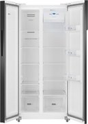 Отдельностоящий холодильник с инвертором Weissgauff WSBS 500 Inverter NoFrost White Glass фото 3