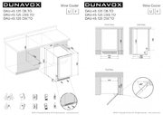 Винный шкаф Dunavox DAU-45.125DOP.TO фото 3