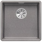 Мойка Blanco SUBLINE 400-F отводная арматура InFino® алюметаллик Мойка Blanco SUBLINE 400-F отводная арматура InFino® алюметаллик