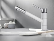 Смеситель Blanco Kano 525030 Silgranit белый фото 2