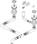 Сифон для кухонной мойки Blanco 214301 фото 2