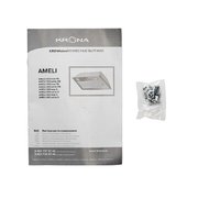 Встраиваемая вытяжка KRONA Ameli 600 white S фото 4