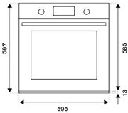 Духовой шкаф Bertazzoni F6011PROELN фото 4