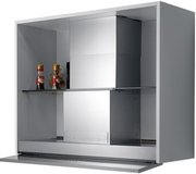 Встраиваемая вытяжка Falmec GREEN TECH MOVE 90 inox vetro nero (800) фото 3