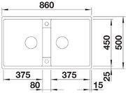 Мойка BLANCO ZIA 9 Silgranit белый фото 3 Мойка BLANCO ZIA 9 Silgranit белый фото 3