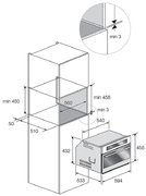 Духовой шкаф Fulgor Milano FCO 4512 TM BK фото 4