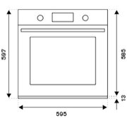 Духовой шкаф Bertazzoni F6011MODVLX фото 2