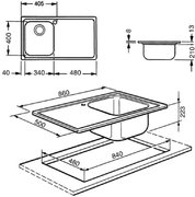 Мойка Smeg LLR861 фото 2