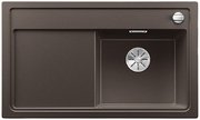 Мойка Бланко ZENAR 45 S-F SILGRANIT чаша справа, доска стекло клапан-автомат InFino® кофе фото Мойка Blanco ZENAR 45 S-F SILGRANIT чаша справа, доска стекло клапан-автомат InFino® кофе фото