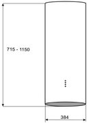 Вытяжка Zigmund Shtain K 220.41 S фото 2
