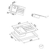 Мойка Смег LMN1VNS фото 2 Мойка Smeg LMN1VNS фото 2