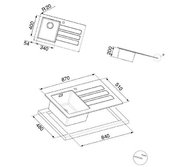 Мойка SMEG LMN1VBD фото 3 Мойка SMEG LMN1VBD фото 3