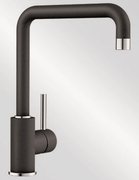 Смеситель Blanco Mili Silgranit антрацит Смеситель Blanco Mili Silgranit антрацит