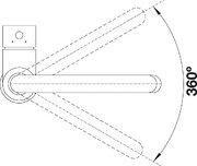 Смеситель Бланко MIDA 526649 Silgranit матовый черный фото 4 Смеситель Blanco MIDA 526649 Silgranit матовый черный фото 4
