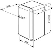 Мини-бар Смег FAB5LR1 фото 4 Мини-бар Smeg FAB5LR1 фото 4