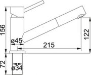 Смеситель Франке Taros выдвижной шланг нержавеющая сталь фото 2 Смеситель Franke Taros выдвижной шланг нержавеющая сталь фото 2