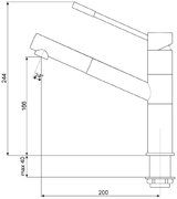 Смеситель Смег ME7RA фото 3 Смеситель Smeg ME7RA фото 3