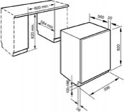Стирально-сушильная машина Smeg LSTA146S фото 3
