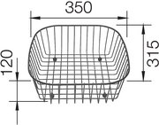 Корзина для посуды Blanco Flex Top 514238 фото 4