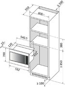 Встраиваемая микроволновая печь Brandt BMS7120B фото 4