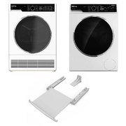 Korting (стиральная машина KWM 58ILS1299 + сушильная машина KD 60L97 + монтажный элемент DSK 250)