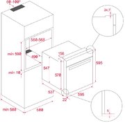 Духовой шкаф Teka HBB 720 WH фото 2