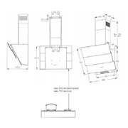 Наклонная вытяжка Korting KHC 68073 GW фото 4