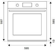 Духовой шкаф Bertazzoni F6011PROPLN/23 фото 4