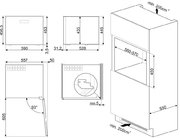 Встраиваемый винный шкаф Smeg CVI121G фото 4