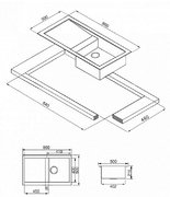 Мойка Смег LG861S фото 2 Мойка Smeg LG861S фото 2